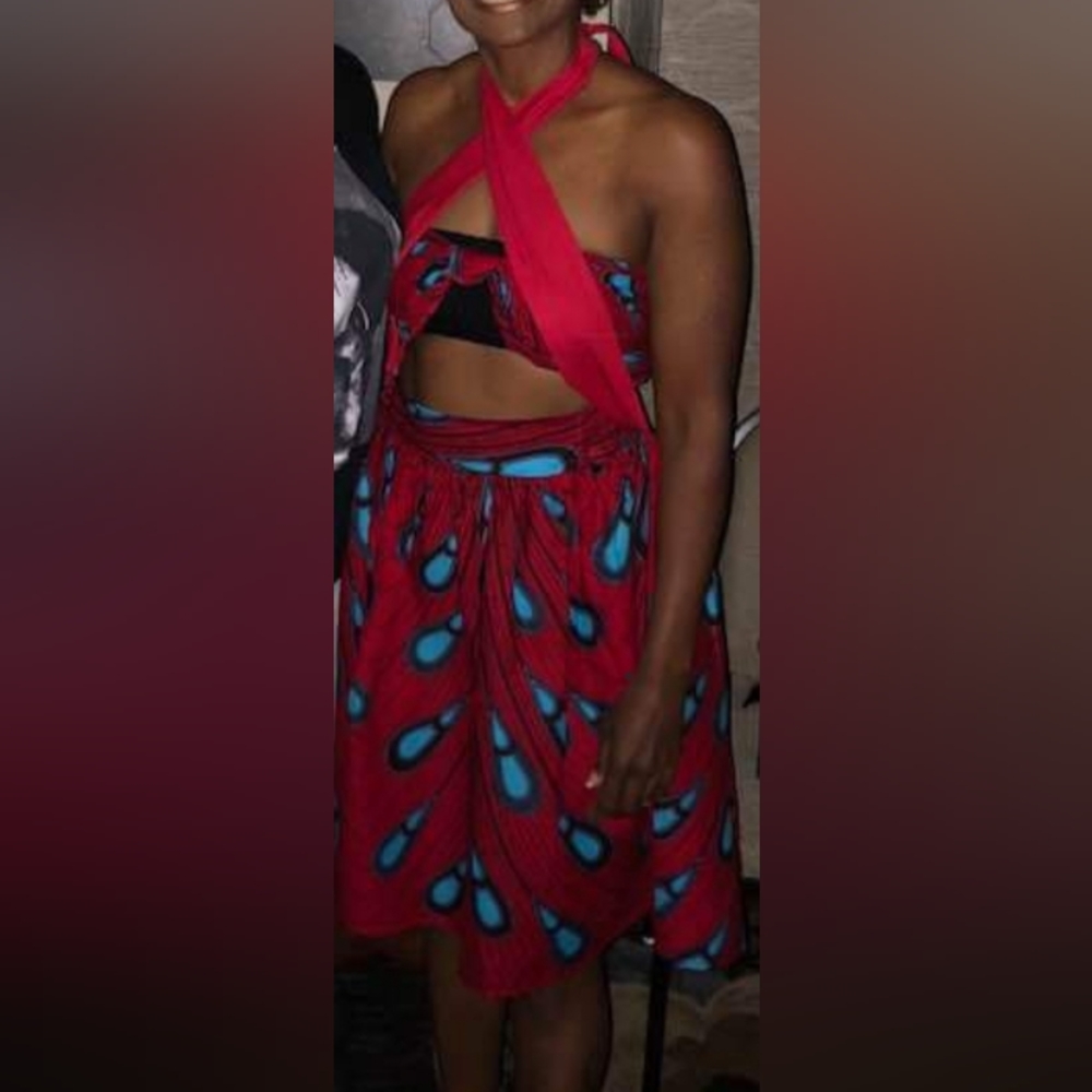 2 Piece African Print Skirt set - Really Cute